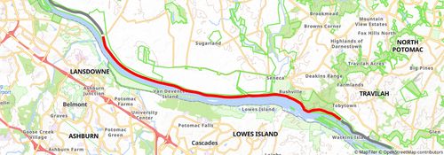American Discovery Trail South Route stage 14 Map