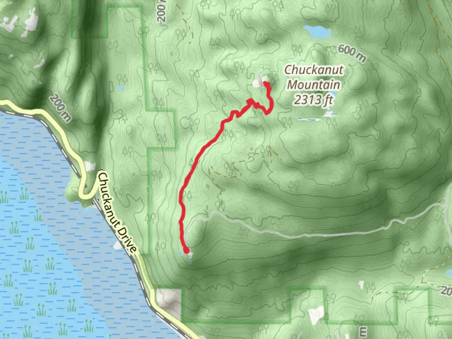 An image depicting the trail Samish Bay Connector and its surrounding area.
