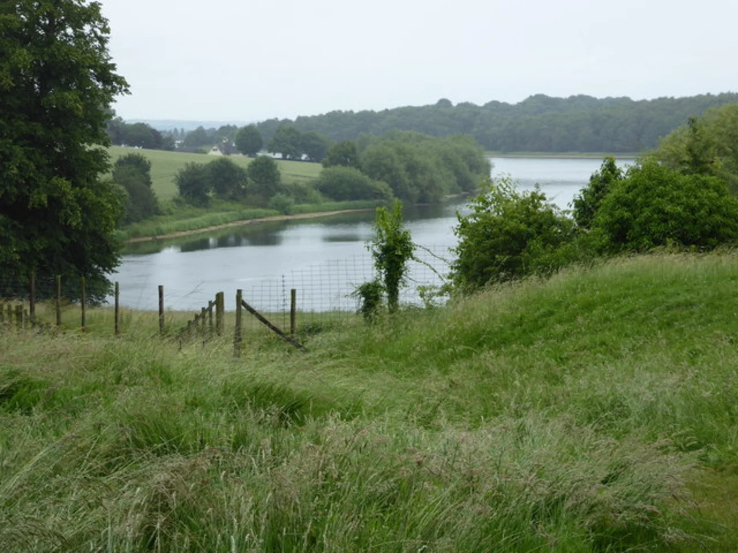 An image depicting the trail Staunton Harold Reservoir Loop and its surrounding area.