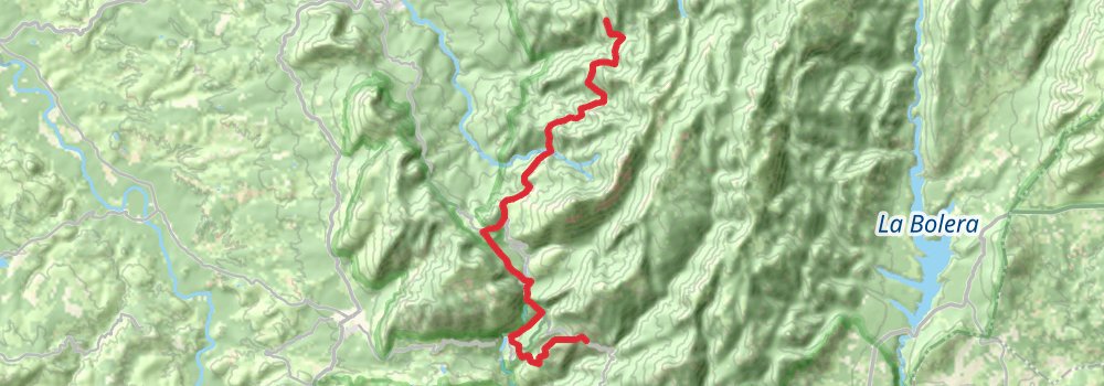 GR 247 Bosques del Sur - Andalucía stage 9 Map