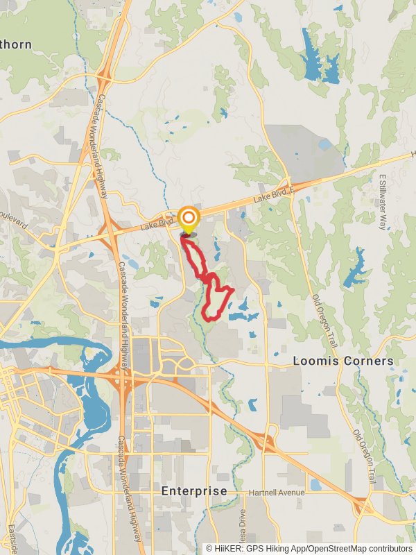Churn Creek Open Space Loop Trail