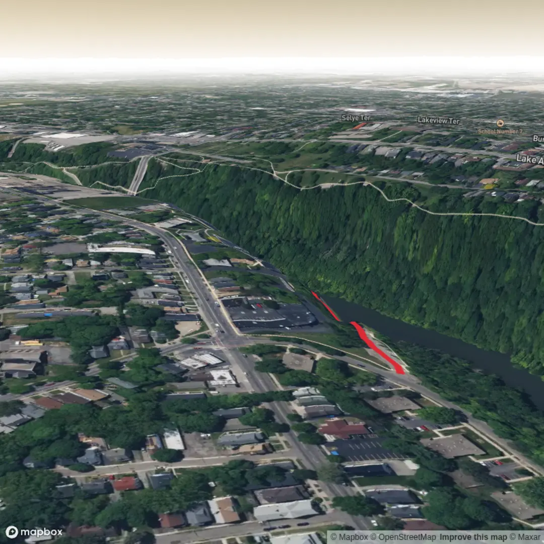 An image depicting the trail Seth Green Island Trail and its surrounding area.