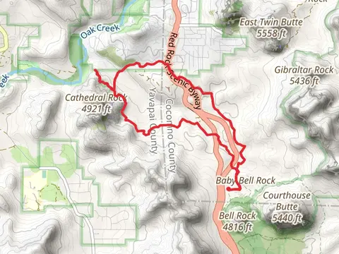 Easy Breezy, Templeton and Bell Rock Pathway Loop Trail