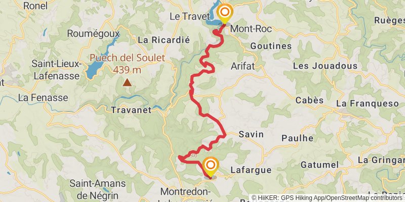 GR 36 stage 78 Map