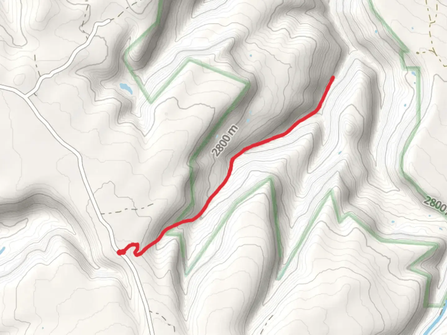 An image depicting the trail Pool Creek Trail and its surrounding area.