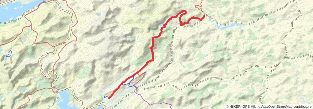 Beara Breifne Way stage 4 Map