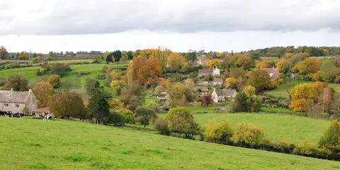An image depicting the trail Frome Valley Trail and its surrounding area.