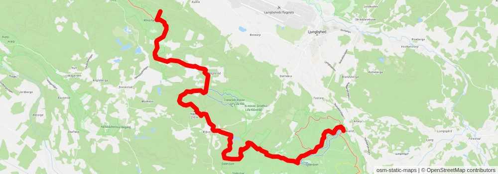 Skåneleden 3 stage 2 Map