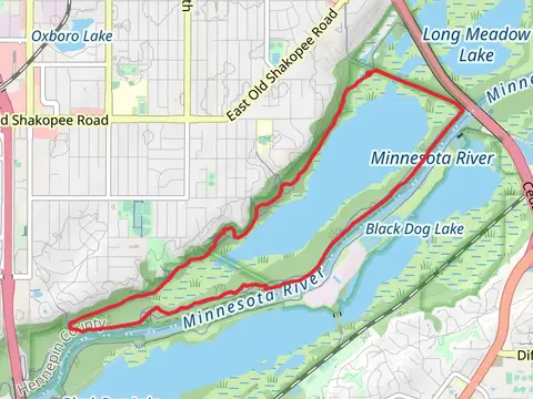 Long Meadow Lake and Bluff Loop Trail