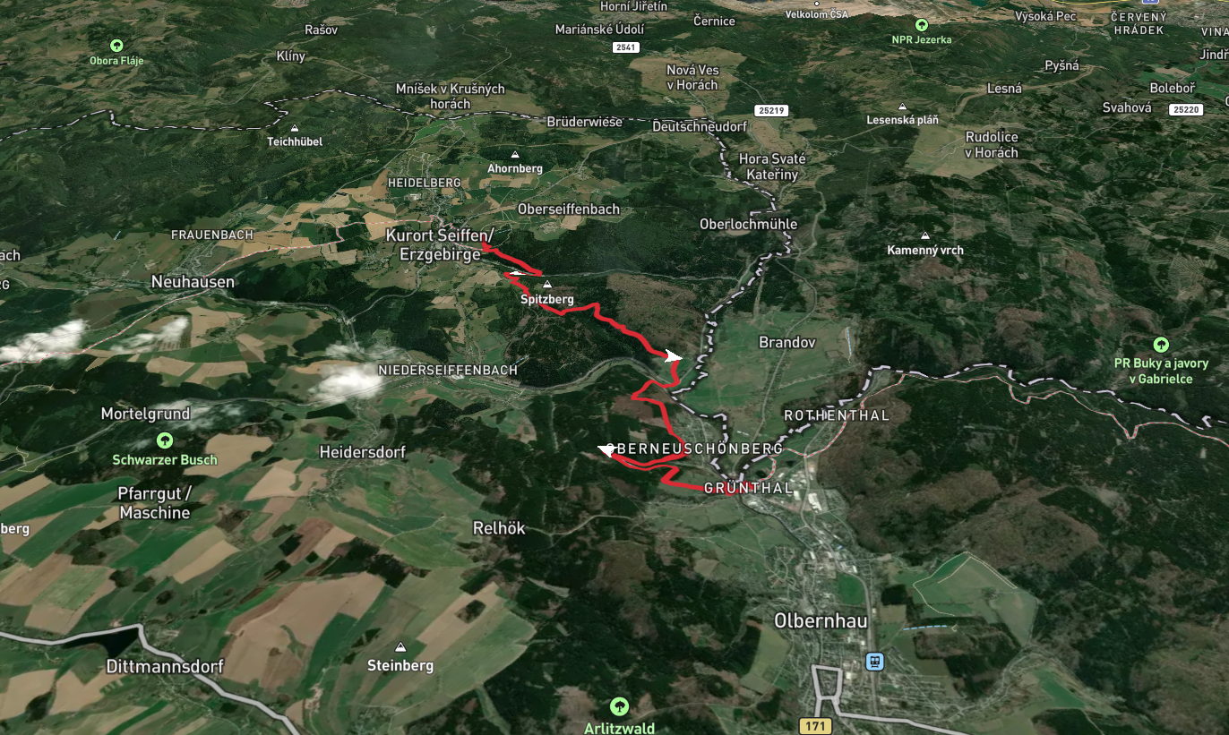 Erzgebirge to Gruenthal via Seiffen Tour
