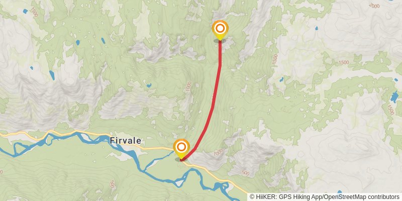 Alexander Mackenzie Heritage Trail stage 3 Map