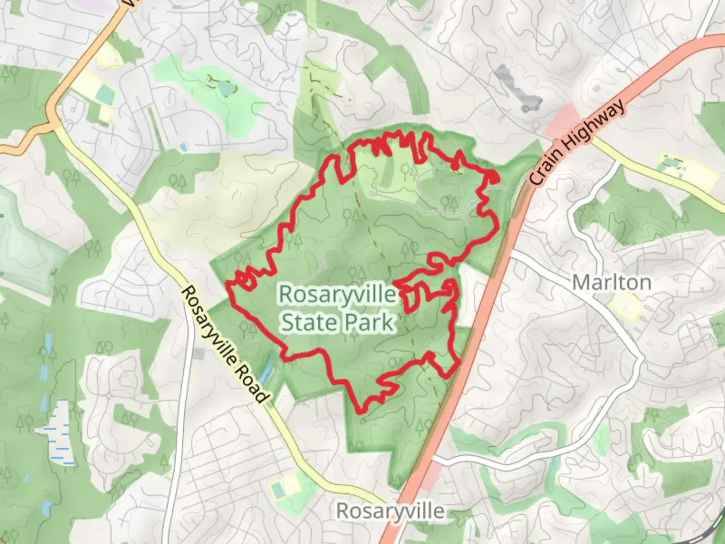 An image depicting the trail Perimeter Loop Trail and its surrounding area.