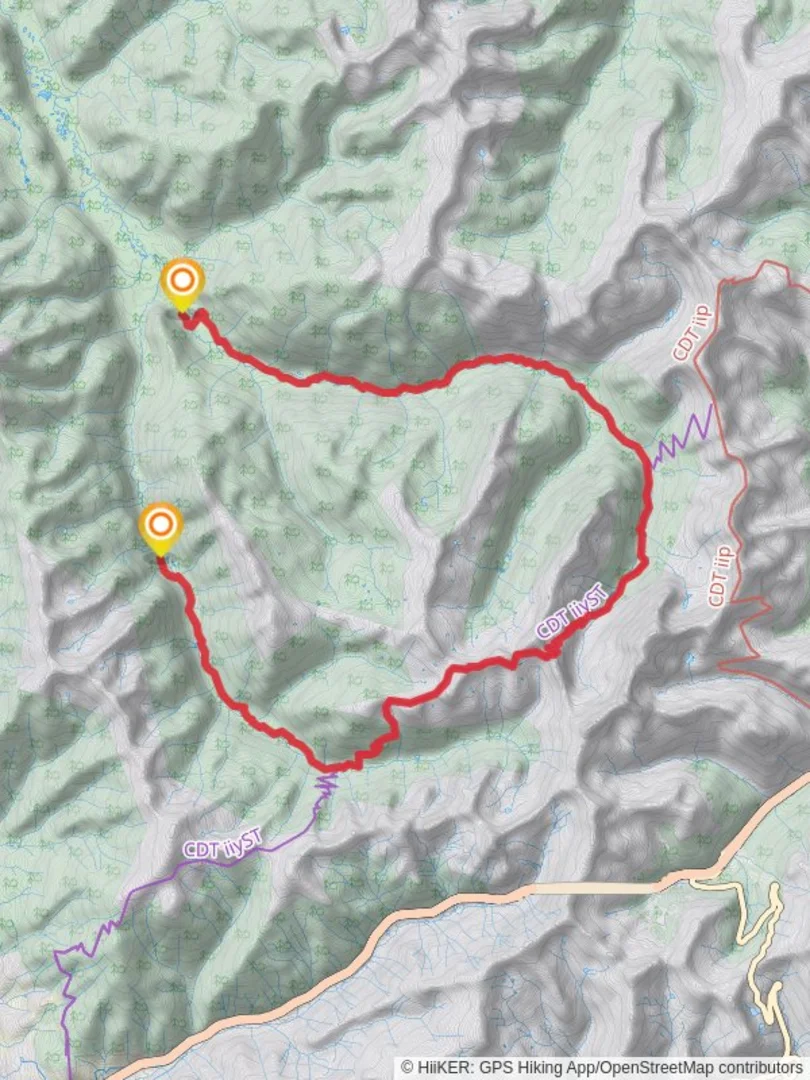 An image depicting the trail South Fork Trail and its surrounding area.