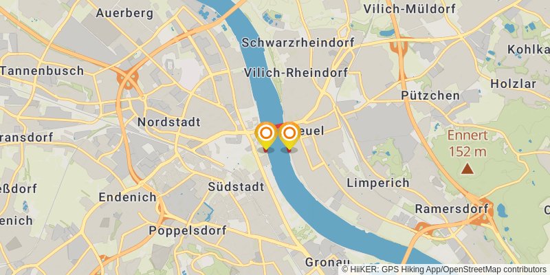 Rheinsteig alt 19 Map