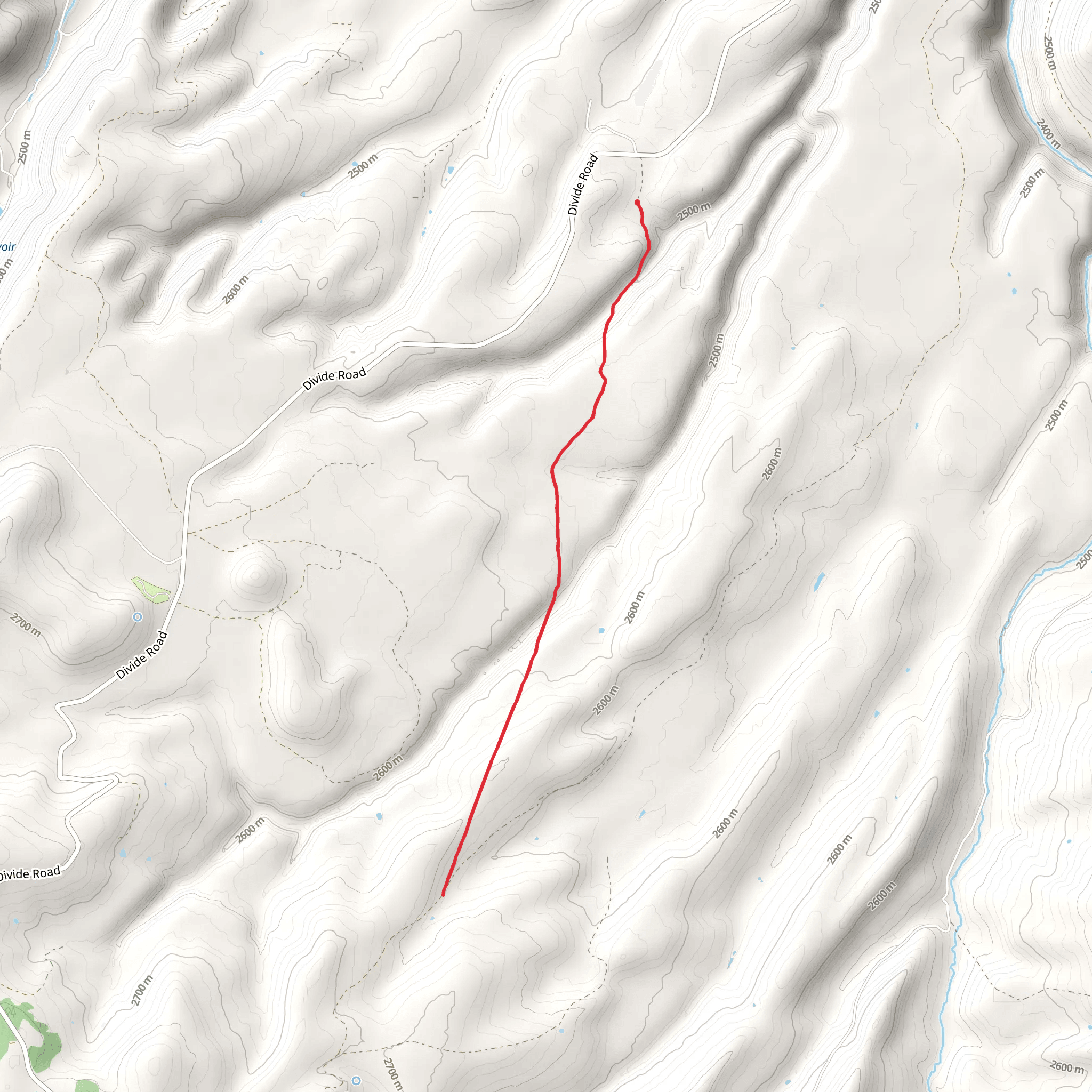 Telephone Trail mobile static map