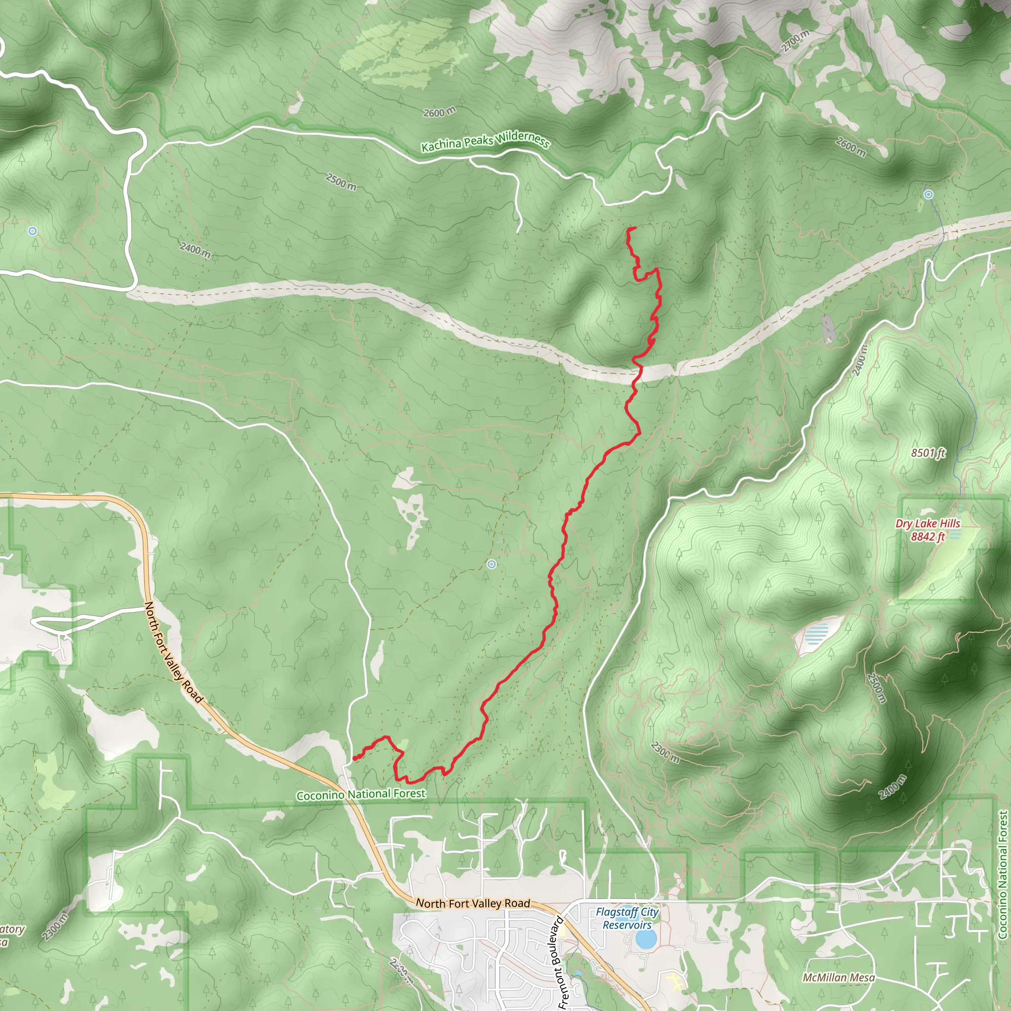 Moto Trail mobile static map