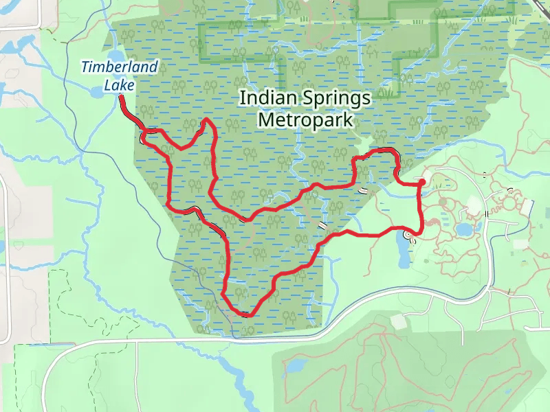 Indian Springs Metropark Loop