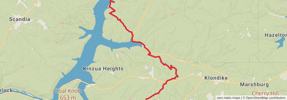American Perimeter Trail - Northern Appalachian Primary stage 24 Map