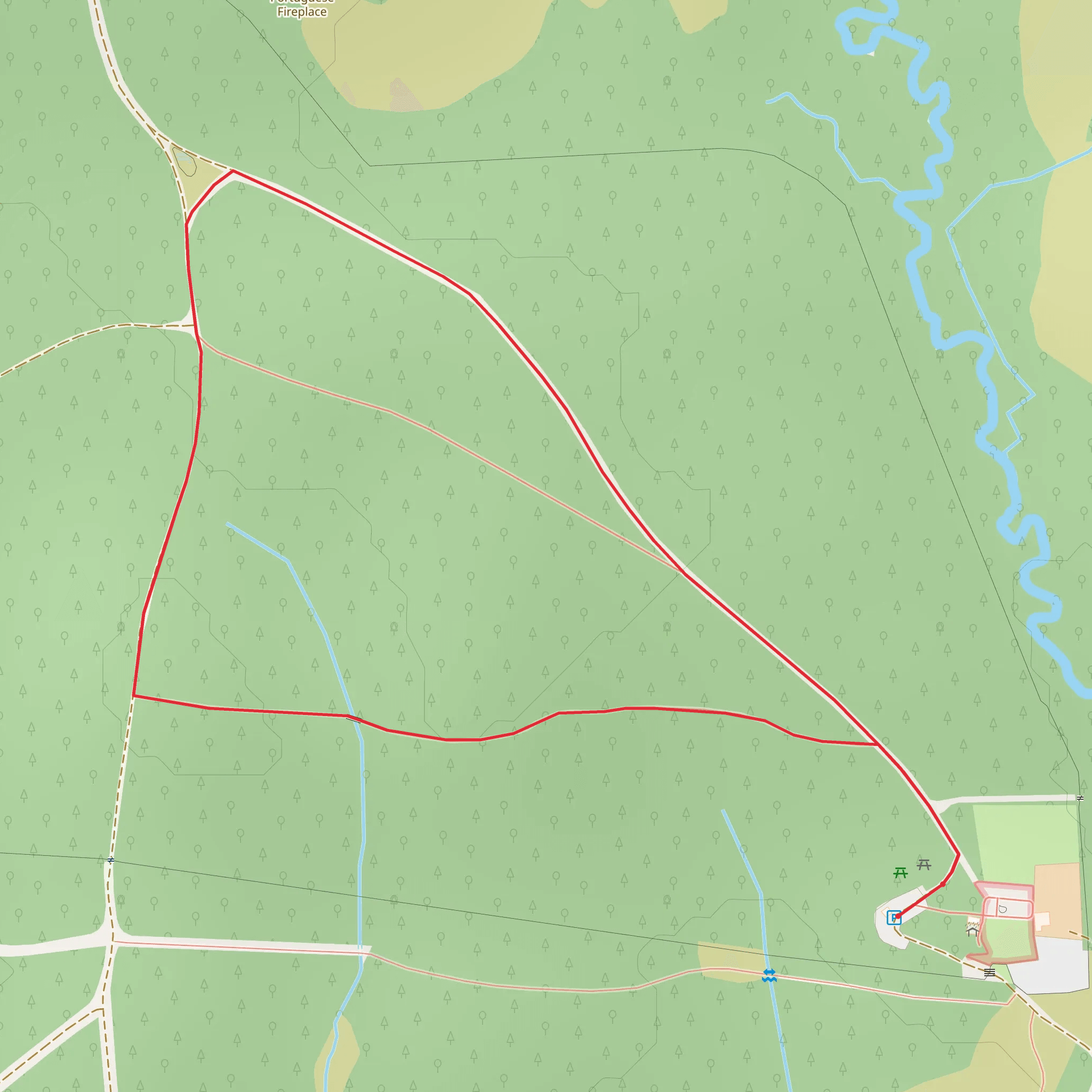 Reptile Centre Discovery Trail mobile static map