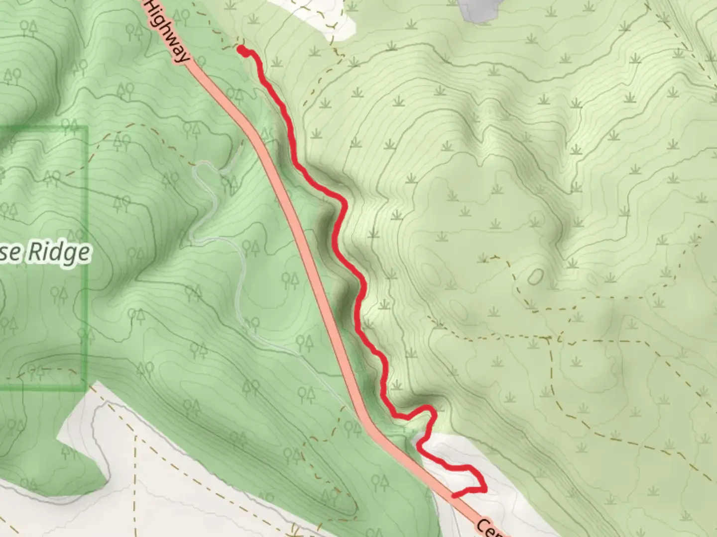 An image depicting the trail Dry River Canyon Trail and its surrounding area.