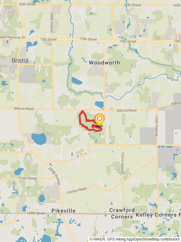 Bristol Woods County Park Loop