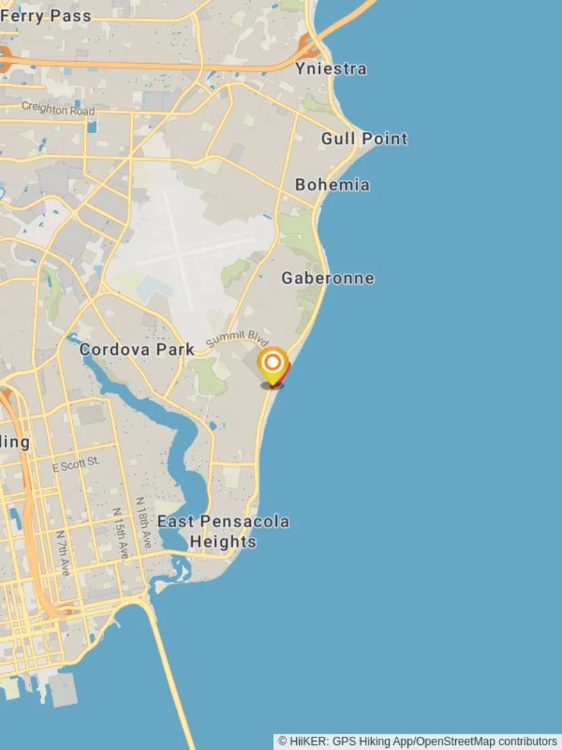 An image depicting the trail Bayview Park and its surrounding area.