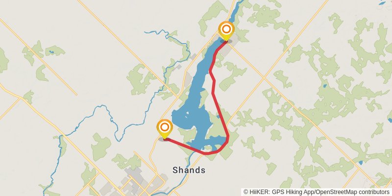 Grand Valley Trail alt 1 Map