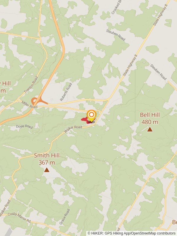 Reall Creek Loop mobile static map