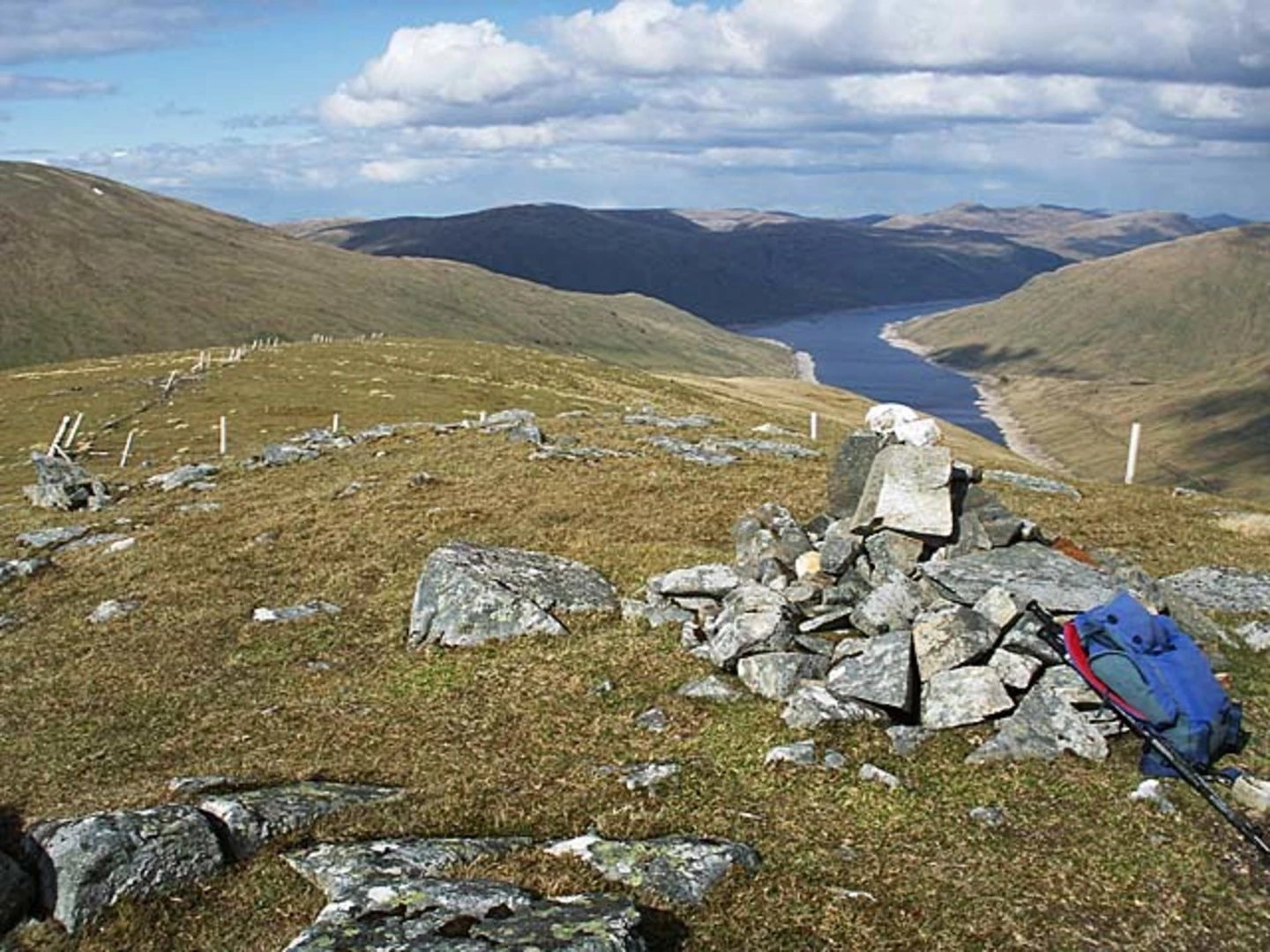 An image depicting the trail Beinn nam Fuaran via West Highland Way and its surrounding area.