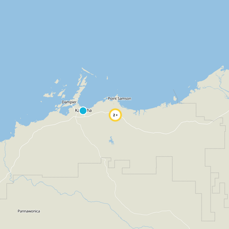 Roebourne Static Map