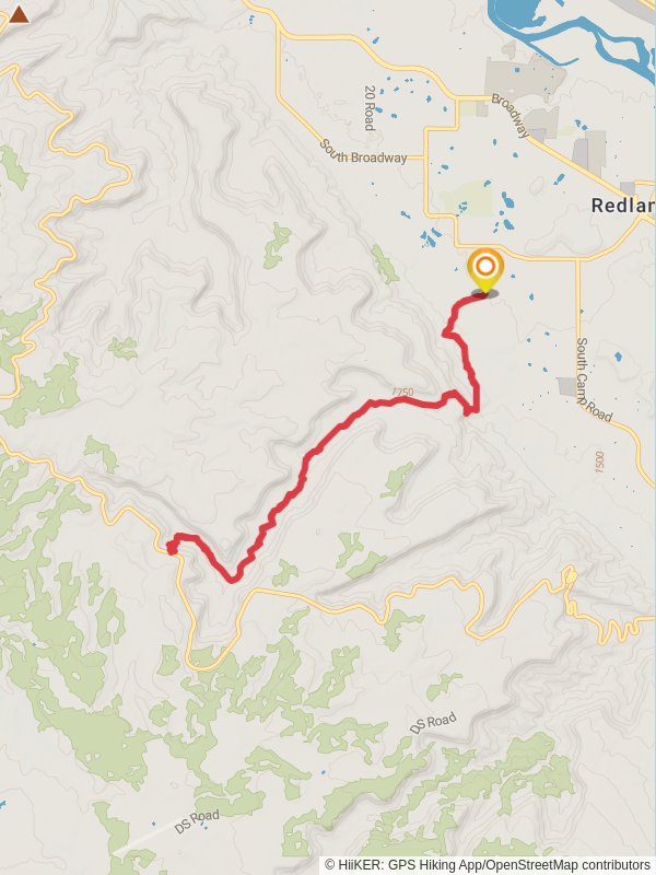 Walmart Tower and Safeway Spire via Ute Canyon