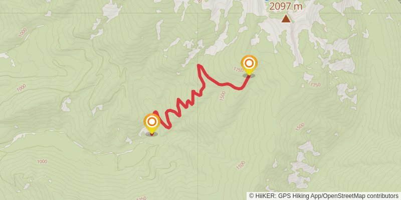 Wanless Lake Trail stage 2 Map