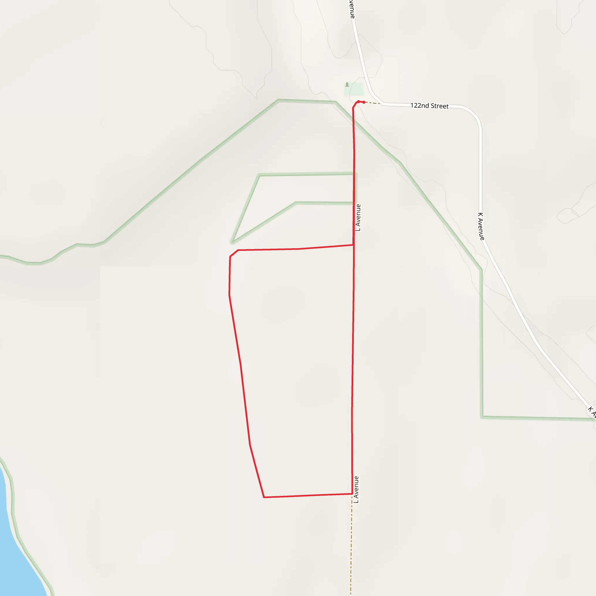 Mount Hope Cemetery Loop mobile static map