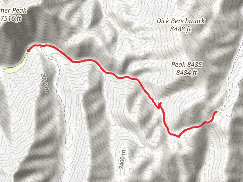 Left Fork Maple Canyon Trail