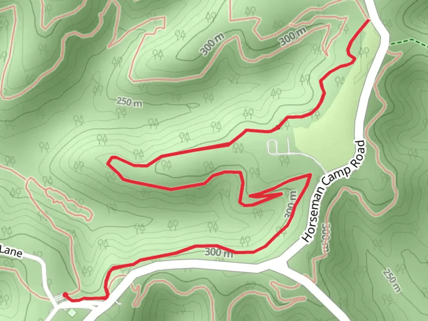 An image depicting the trail Limekiln Trail and its surrounding area.
