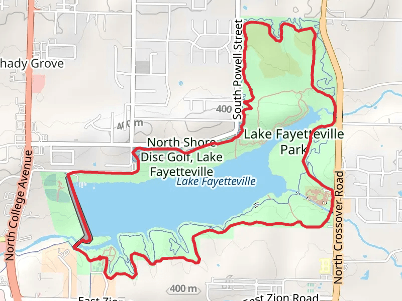 Lake Fayetteville Loop