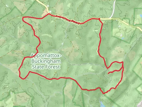 Francisco Road - Holiday Creek Loop