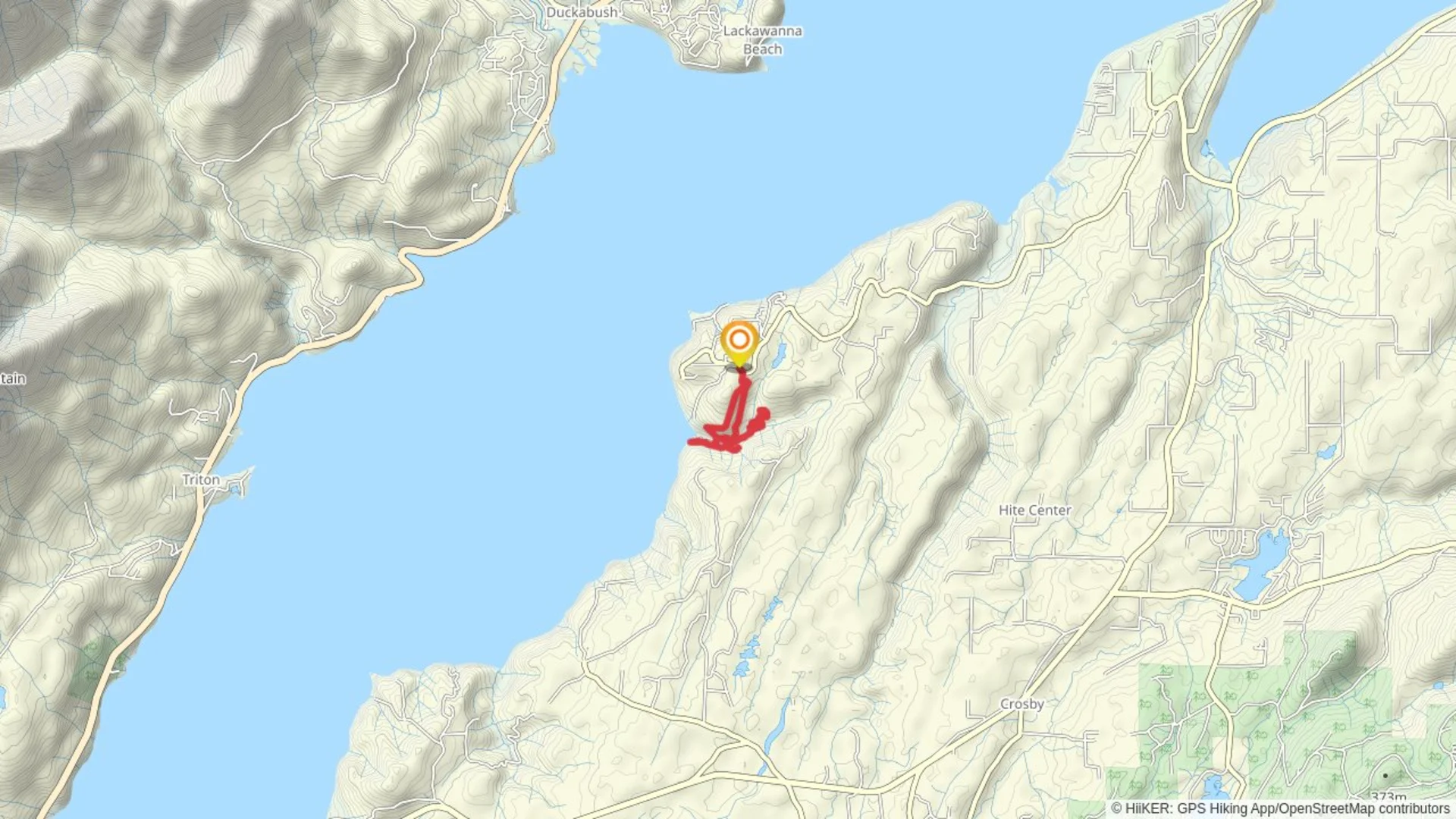 An image depicting the trail Sawmill Trail and Margaret's Trail and its surrounding area.