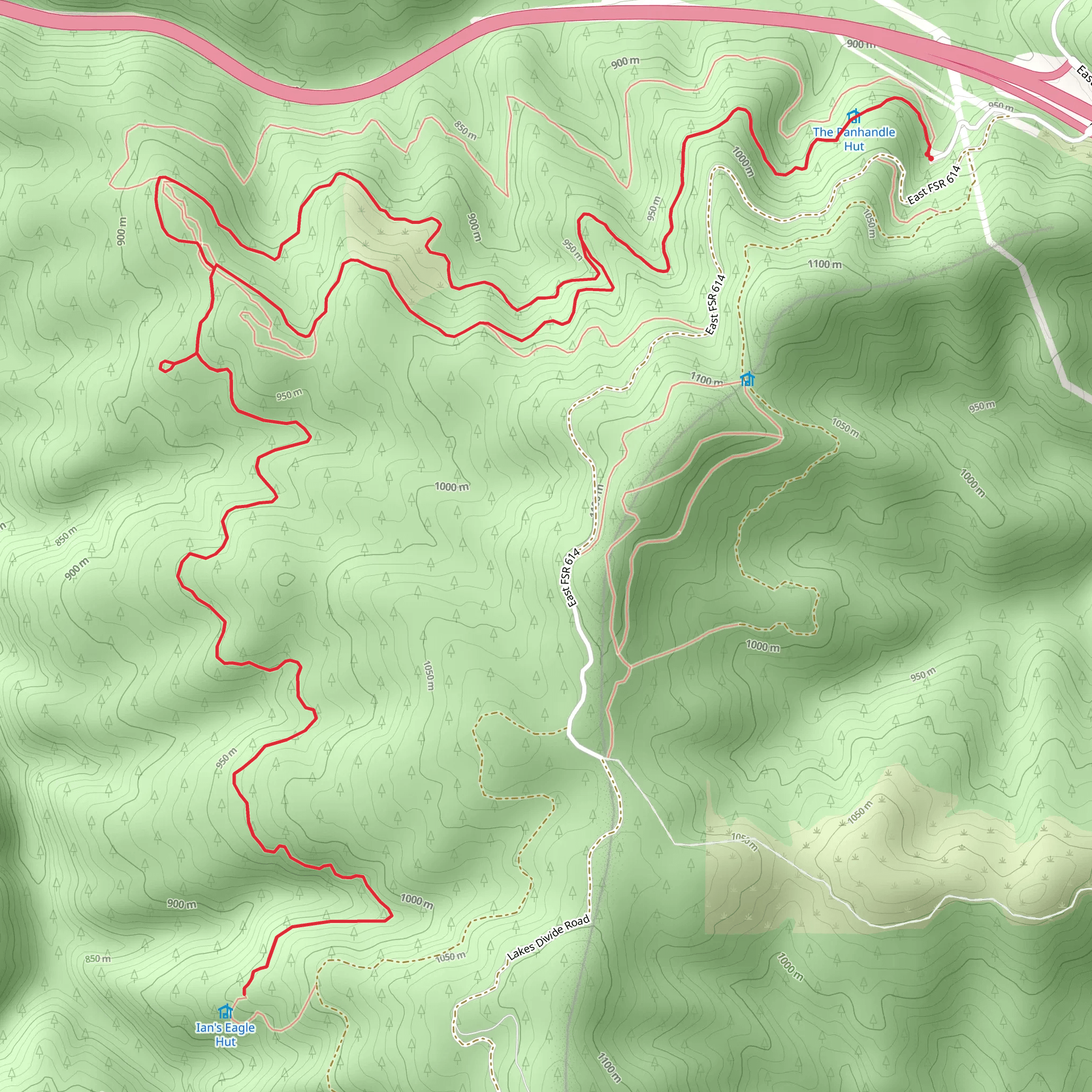 Elderberry Walk mobile static map