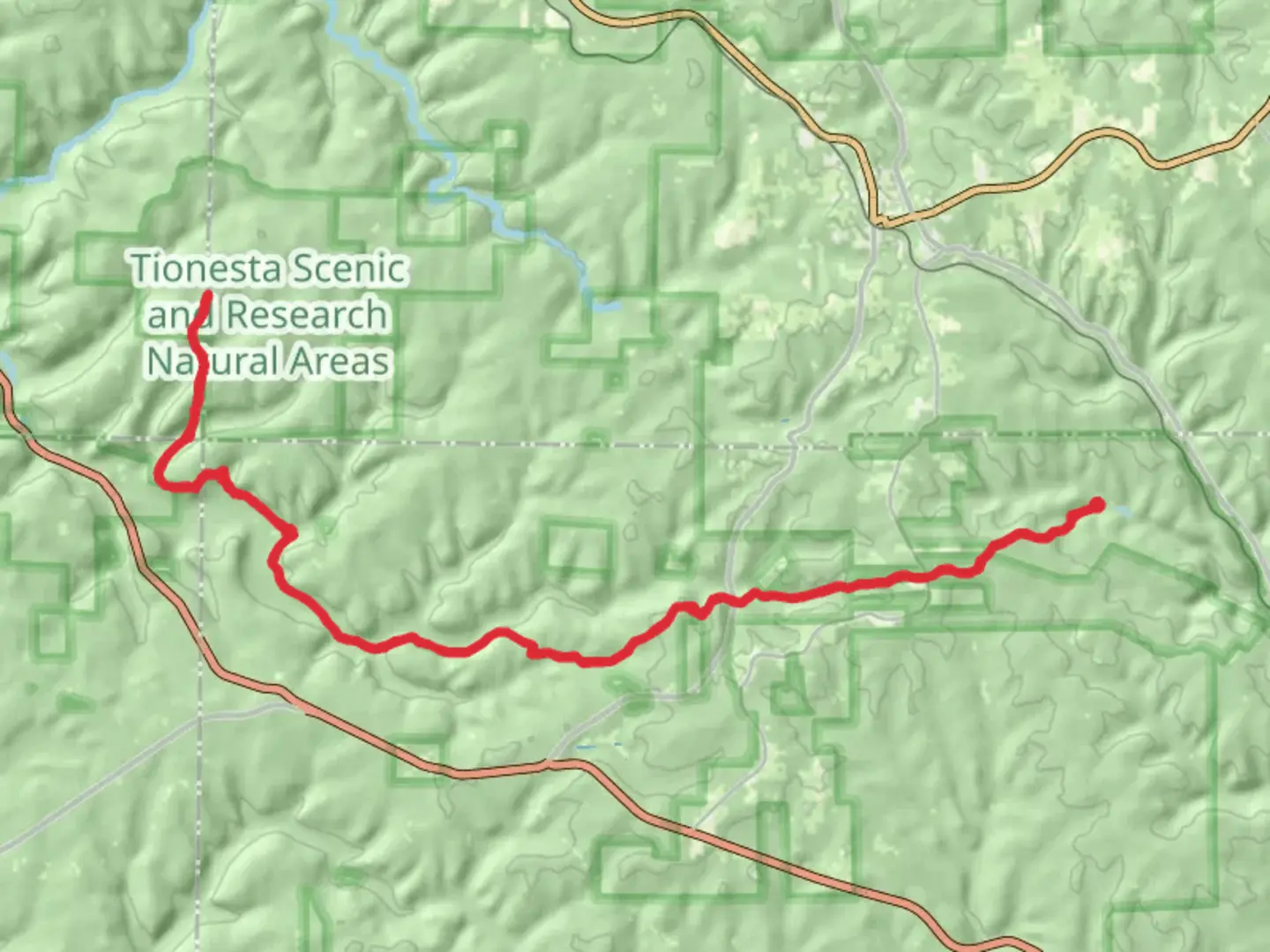 An image depicting the trail Twin Lakes Trail and its surrounding area.