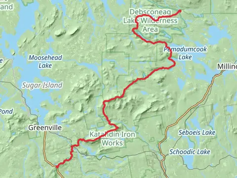 Appalachian Trail Section Hike - 100 Mile Wilderness Trail