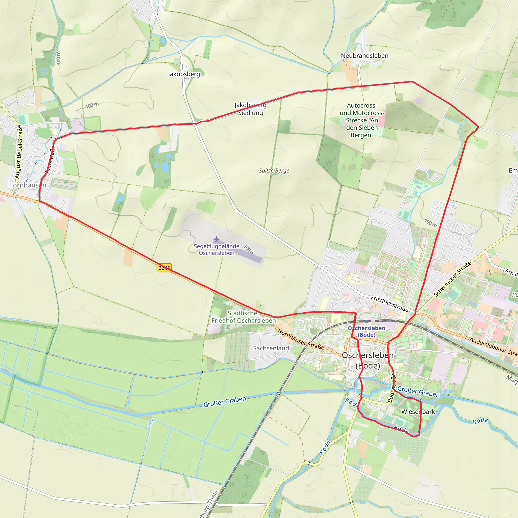 Oschersleben Loop mobile static map