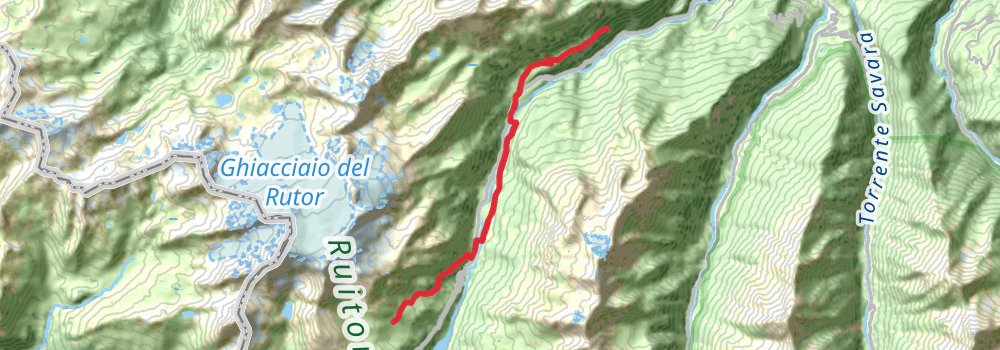 Via Alpina - Red Trail stage 99 Map