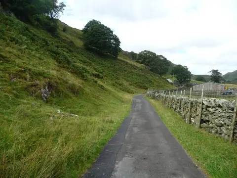 An image depicting the trail Alan Crag, Beda Head and Bedafell Knott Loop - Winter Crag and its surrounding area.