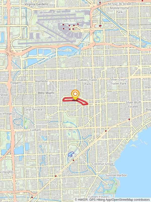 Granada Golf Course Loop mobile static map