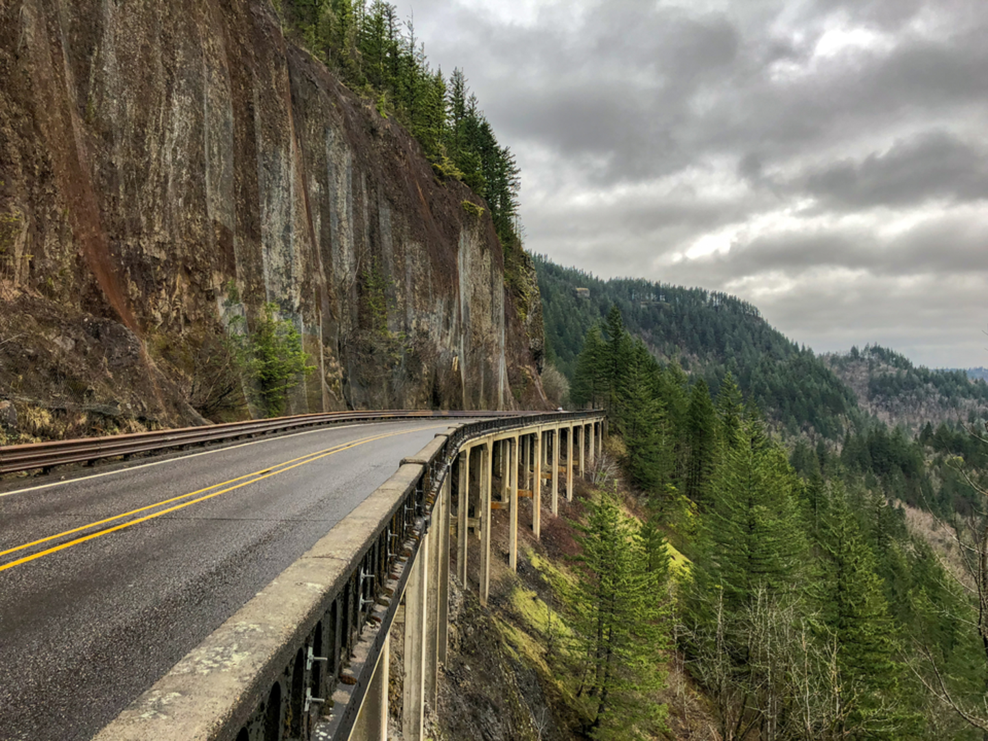 An image depicting the trail Cape Horn Trail and its surrounding area.