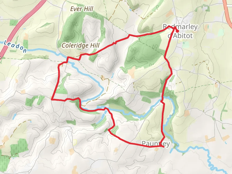 Redmarley D'Abitot and the Leadon Valley mobile static map