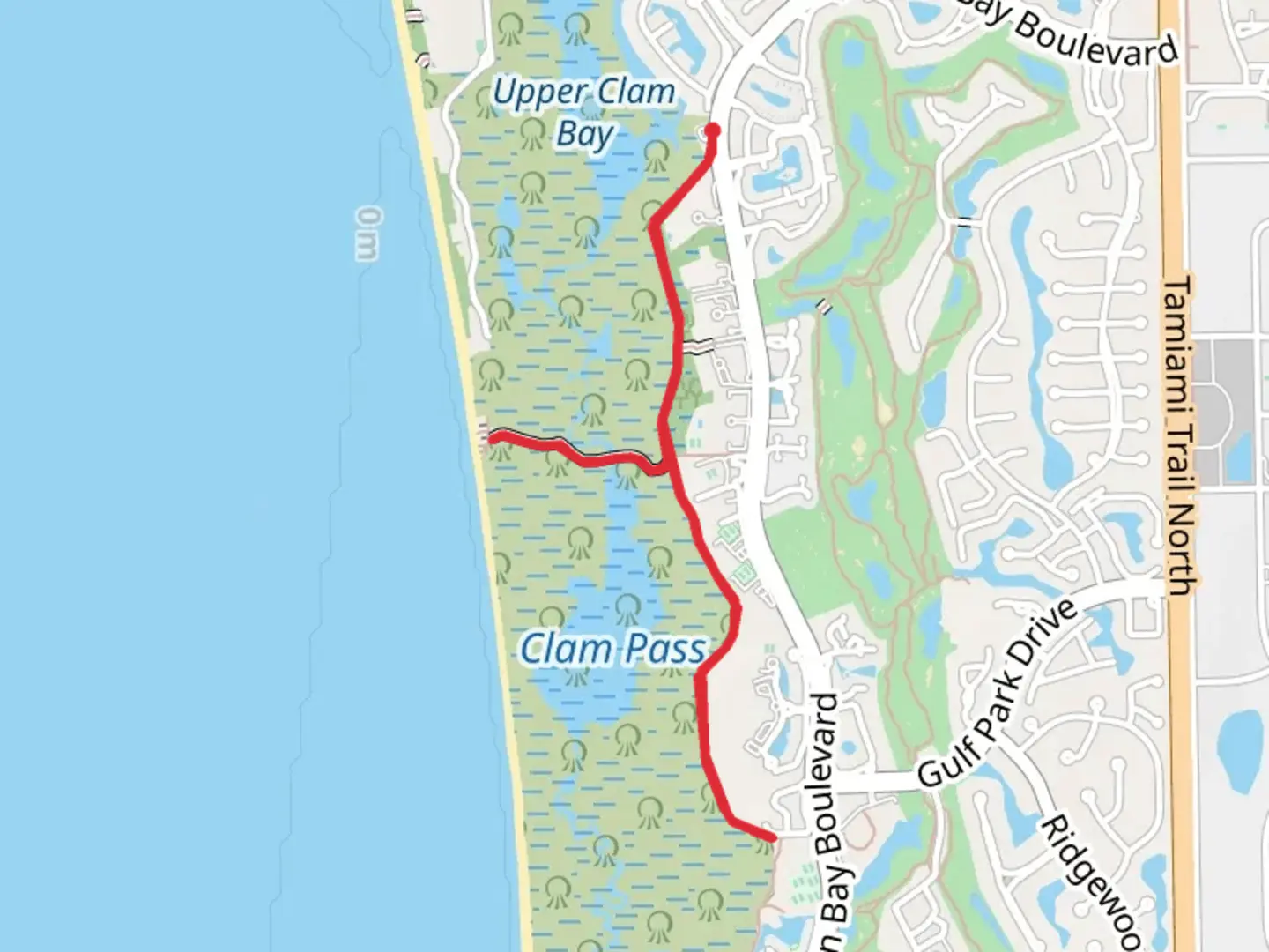 An image depicting the trail North Berm and North Boardwalk and its surrounding area.