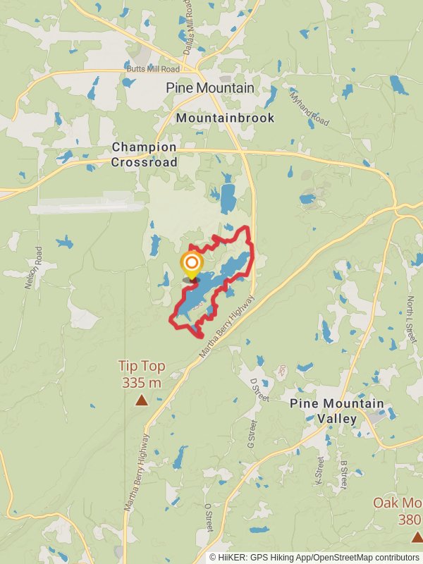 Mountain Creek Lake Loop