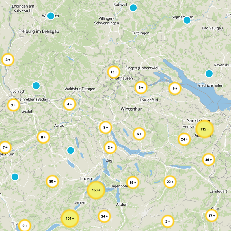 Bezirk Bülach Static Map